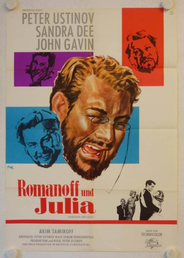Romanoff und Julia originales deutsches Filmplakat